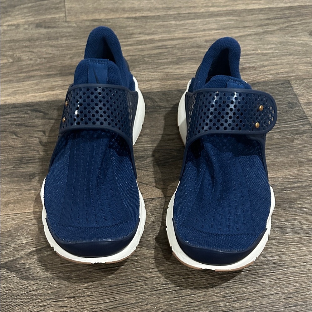 Nike Women’s Sock Dart, Navy Blue Slip-On Sneakers, Size 8